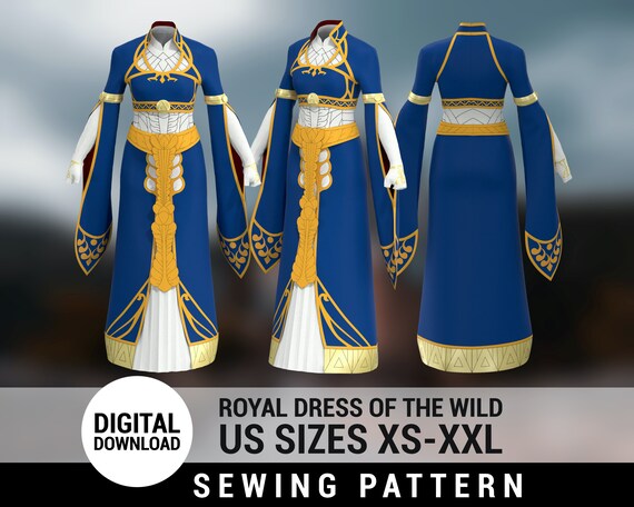 patterned denim skirt