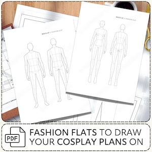 Cosplay Project Planner | PDF Costume Design and Task Organizer Digital Download image 2