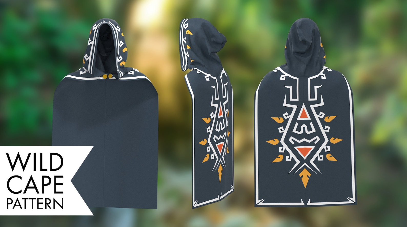 Hylian Hood Sewing Pattern / Link Cosplay / Breath of the Wild Etsy