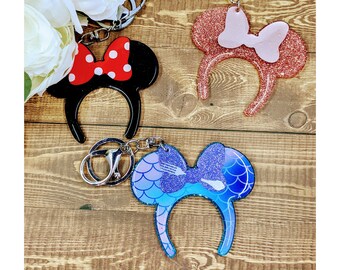 Minnie ears keychain deals