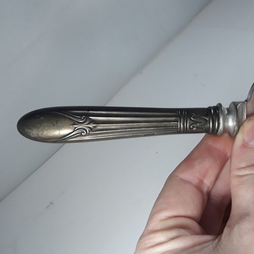 Vintage Sterling Cake Server Knife buying Silver Handle Stainless Steel Blade 9.5