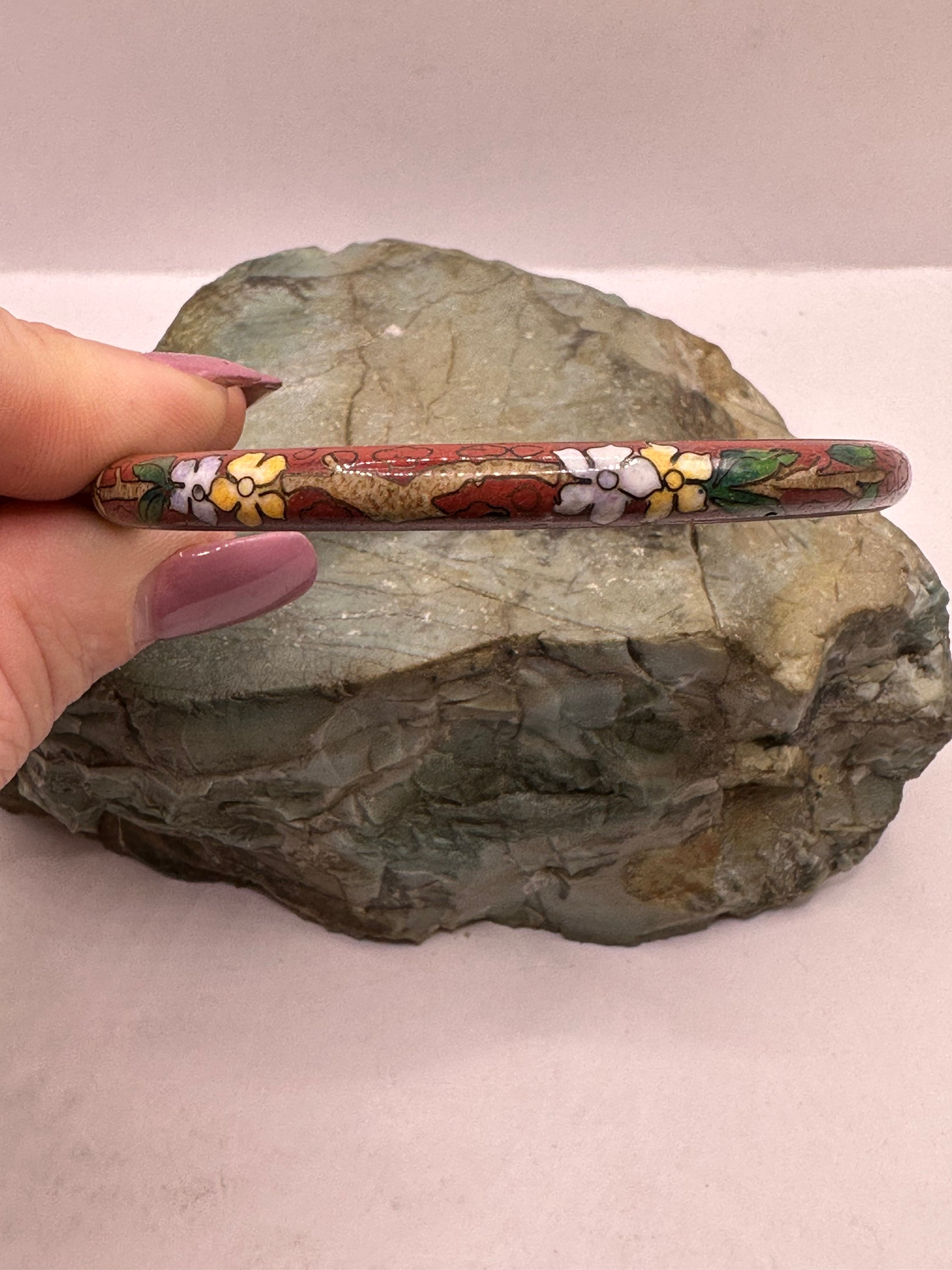 【アンティーク】七宝ブローチ、ブレスレット アンティーク】七宝ブローチ、ブレスレット