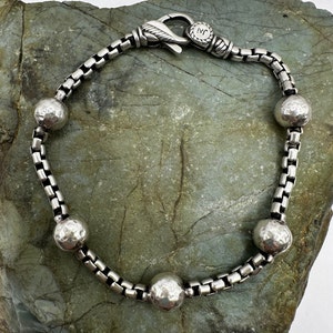 Sterling Silver 3mm Satellite Chain Bracelet 8&quot; (4470)