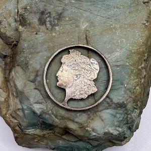 Sterling Silver U.S. Coin Cutout Art (2876)