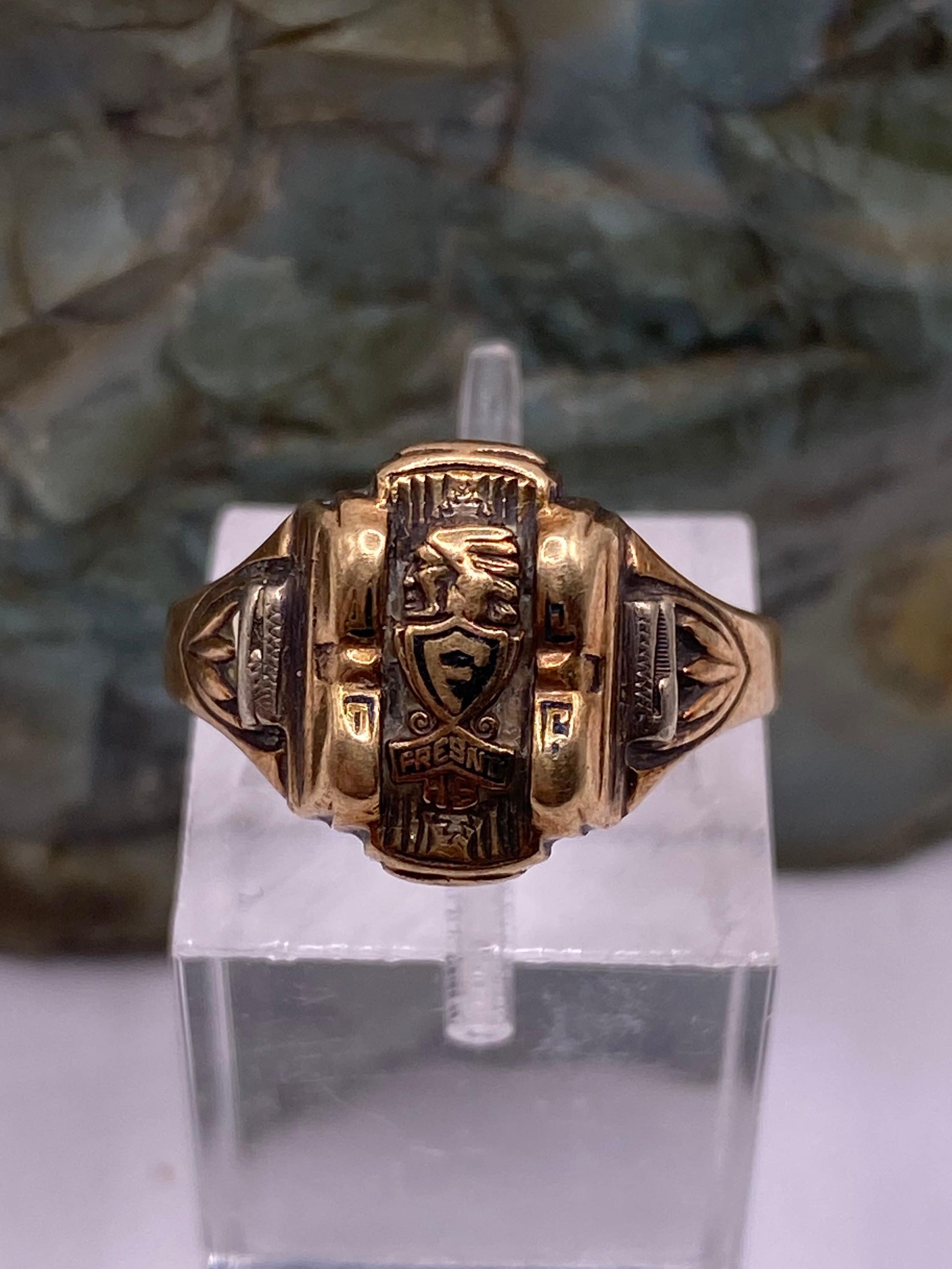 vintage college ring