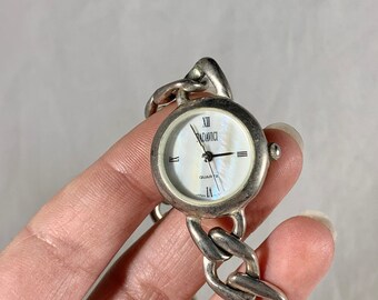 NIB Italian women\'s silver watch Time Collection Oval Watch, Mother of Pearl dial, watch  main image 4