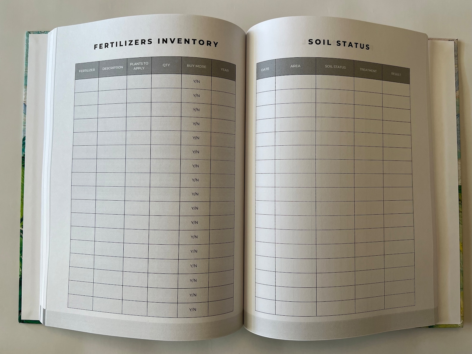 Gardening Journal: Hardcover Garden Planner and Log Book - Etsy