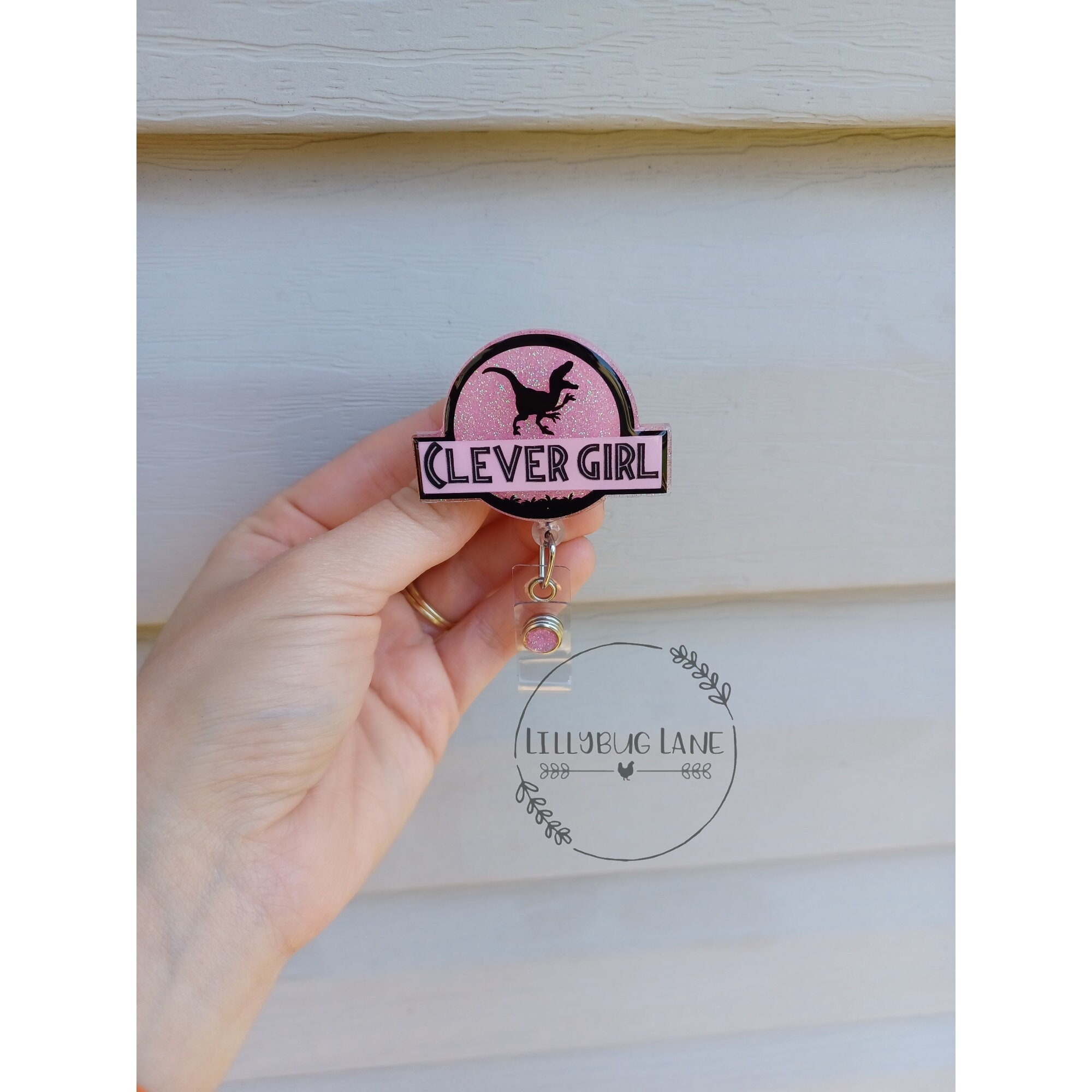2.5 Inch Badge Reel Dinosaur Name Badge Clip Multipurpose Retractable Badge  Office – najlepšie produkty v internetovom obchode Joom Geek