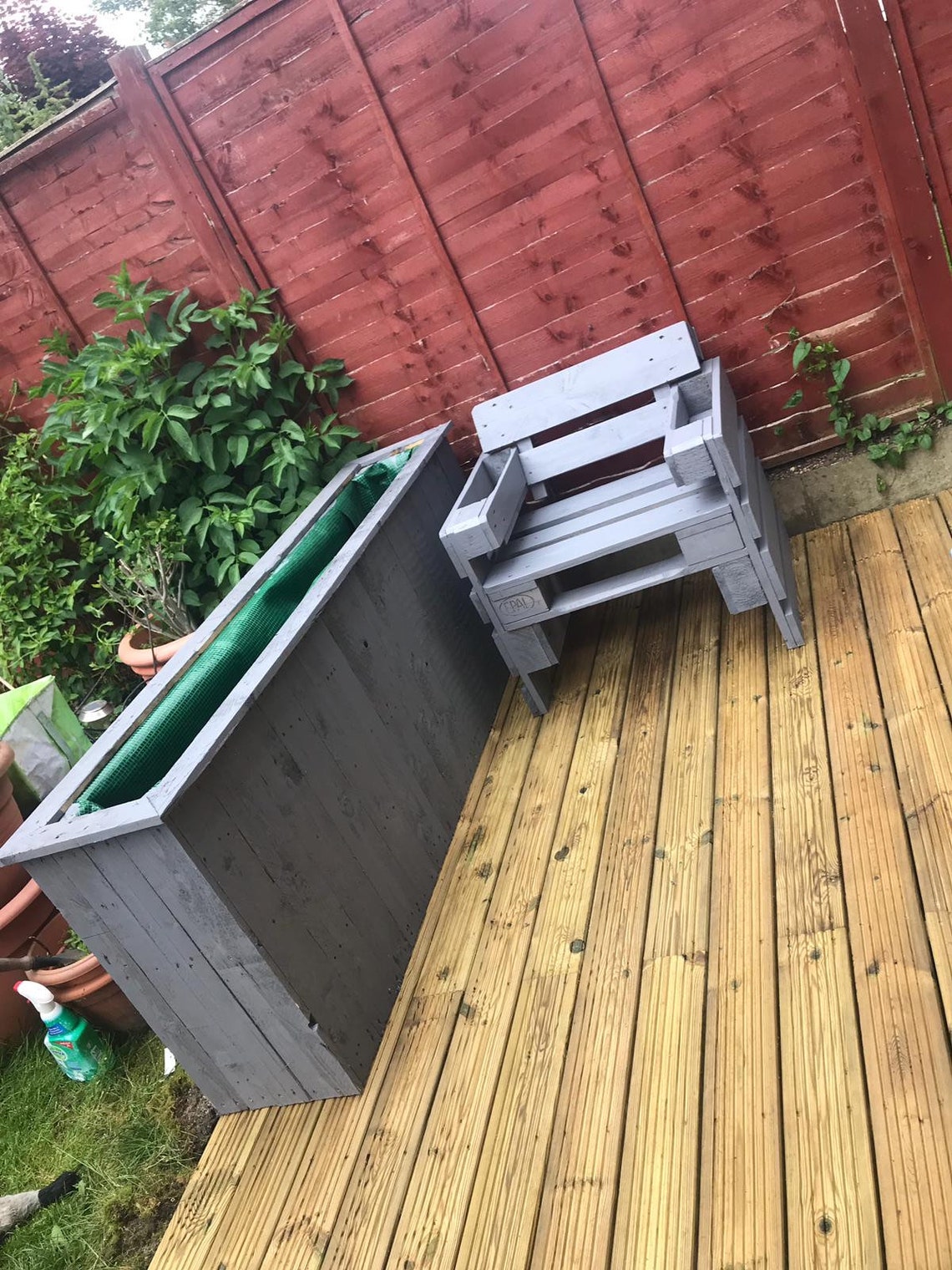 Bespoke pallet garden furniture Etsy