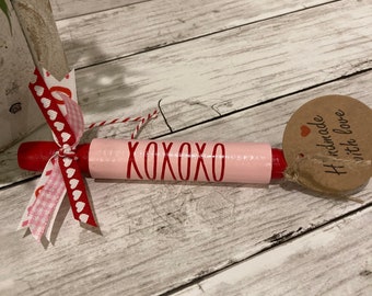 Farmhouse Rustic Valentines Mini Rolling Pin