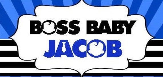 boss baby theme baby shower