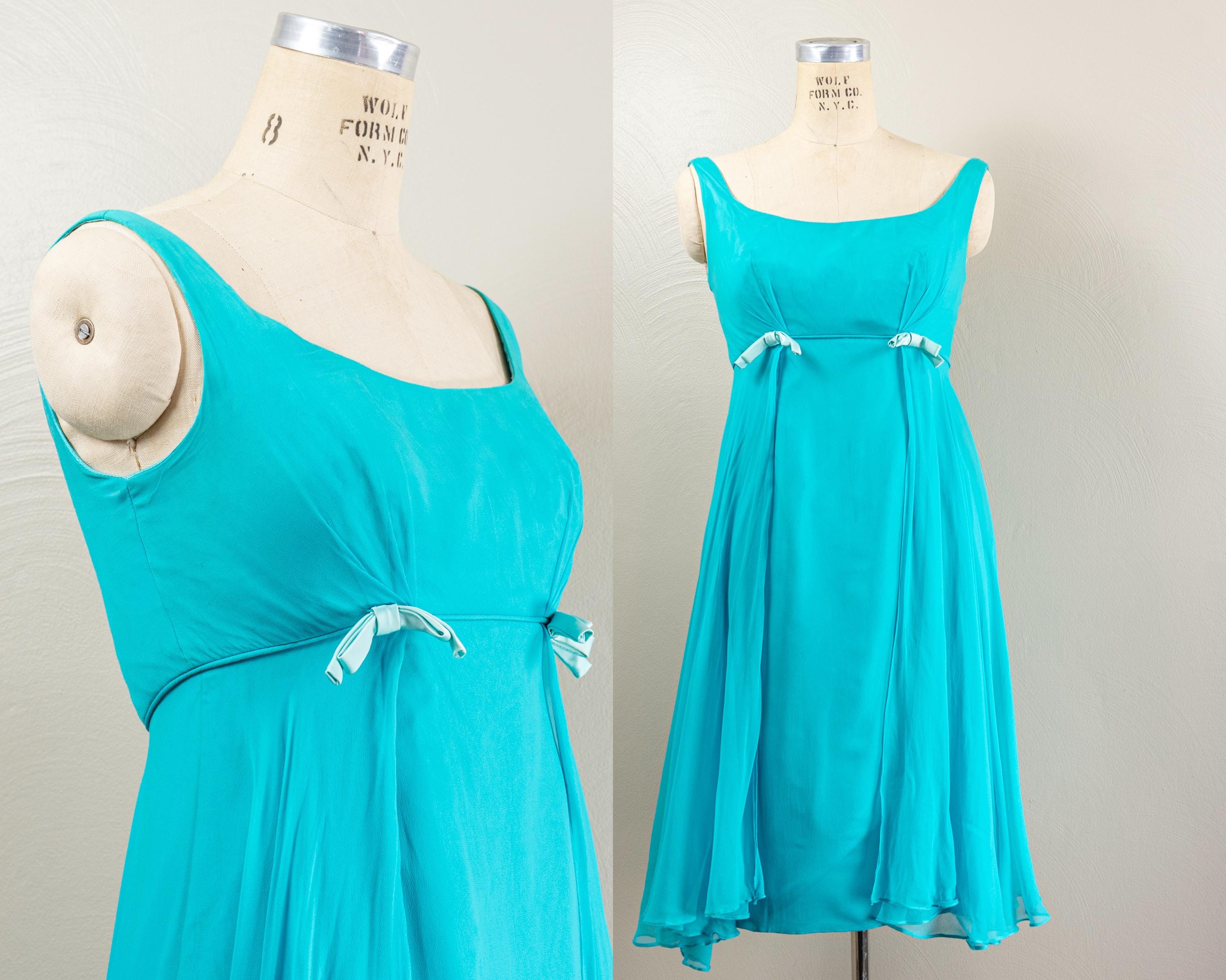 Empire Waist Dress 60s - Etsy