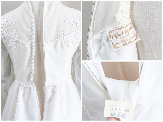 Crinkle chiffon wedding dress clearance