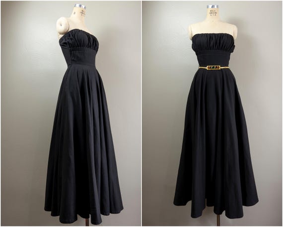 50s maxi dress Nova full length