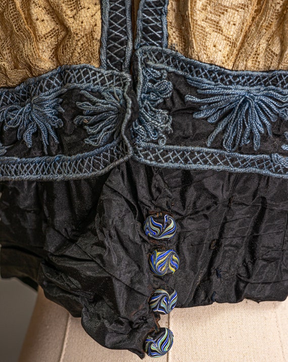 Antique Edwardian Stunning Lace and Embroidered B… - image 7