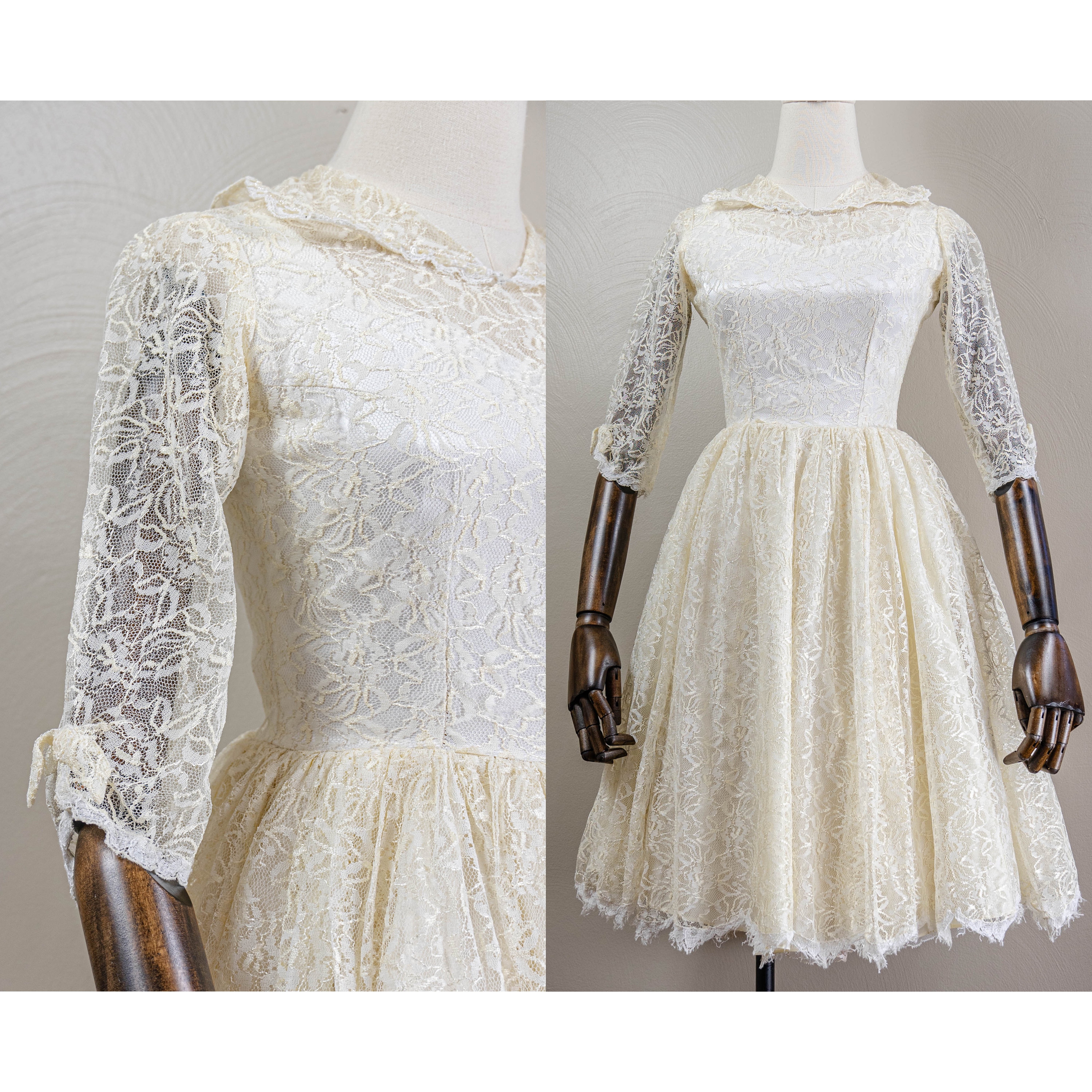 white lace 50s dress 1950S DRESSES - Vintage & Retro Style Dresses Online
