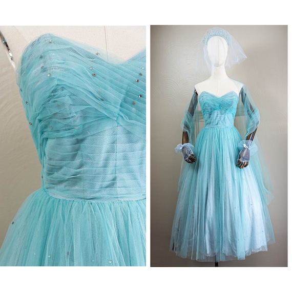 Tulle 50s party dress