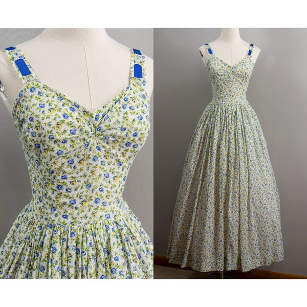 1940s Summer Dress Etsy