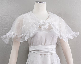 Acka. organdy frill dress サイズ2 organdy frill dress – Acka online store