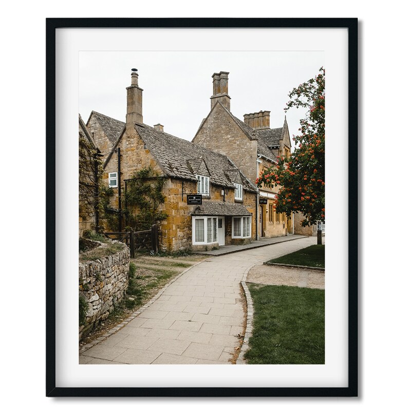 Broadway Village in the Cotswolds England Wall Art Print Etsy