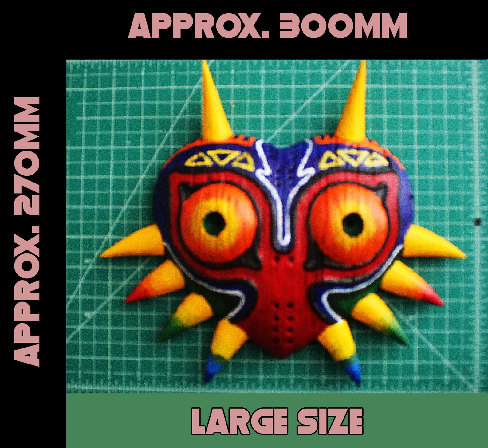 Majora's Mask Replica / Hand Painted Majora Mask Etsy