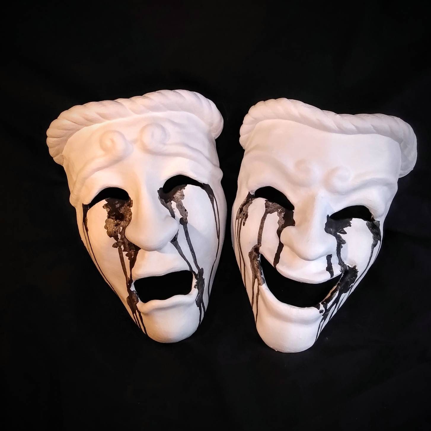 SCP 035 Mask / Greek Comedy & Tragedy Masks / Theater masks -  Portugal