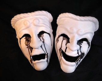 ネオンサイン　喜劇と悲劇の仮面 ギリシャ悲劇の仮面 / 劇場の仮面 - Etsy 日本