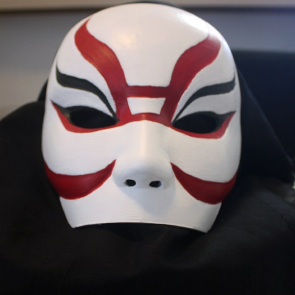 Japanese Yokai Mask / Big Hero Inspired / Wearable Mask