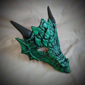 Green Dragon Mask / Half mask