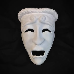 Greek Tragedy Mask  / Theater mask