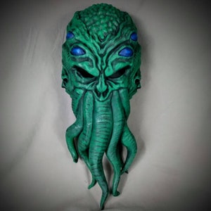 Green Cthulhu Mask / Cthulu Mask