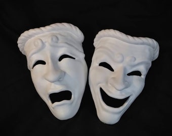 Greek Comedy & Tragedy Masks / Theater Masks -  Canada