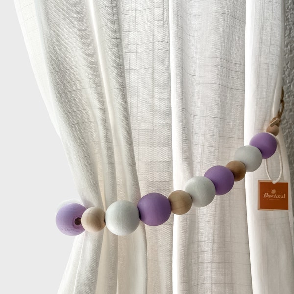 Purple Curtain Etsy