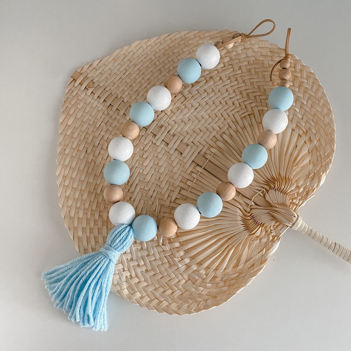 Light Blue Curtain Tie Backs Nursery Decor Boy Blue Curtain Etsy