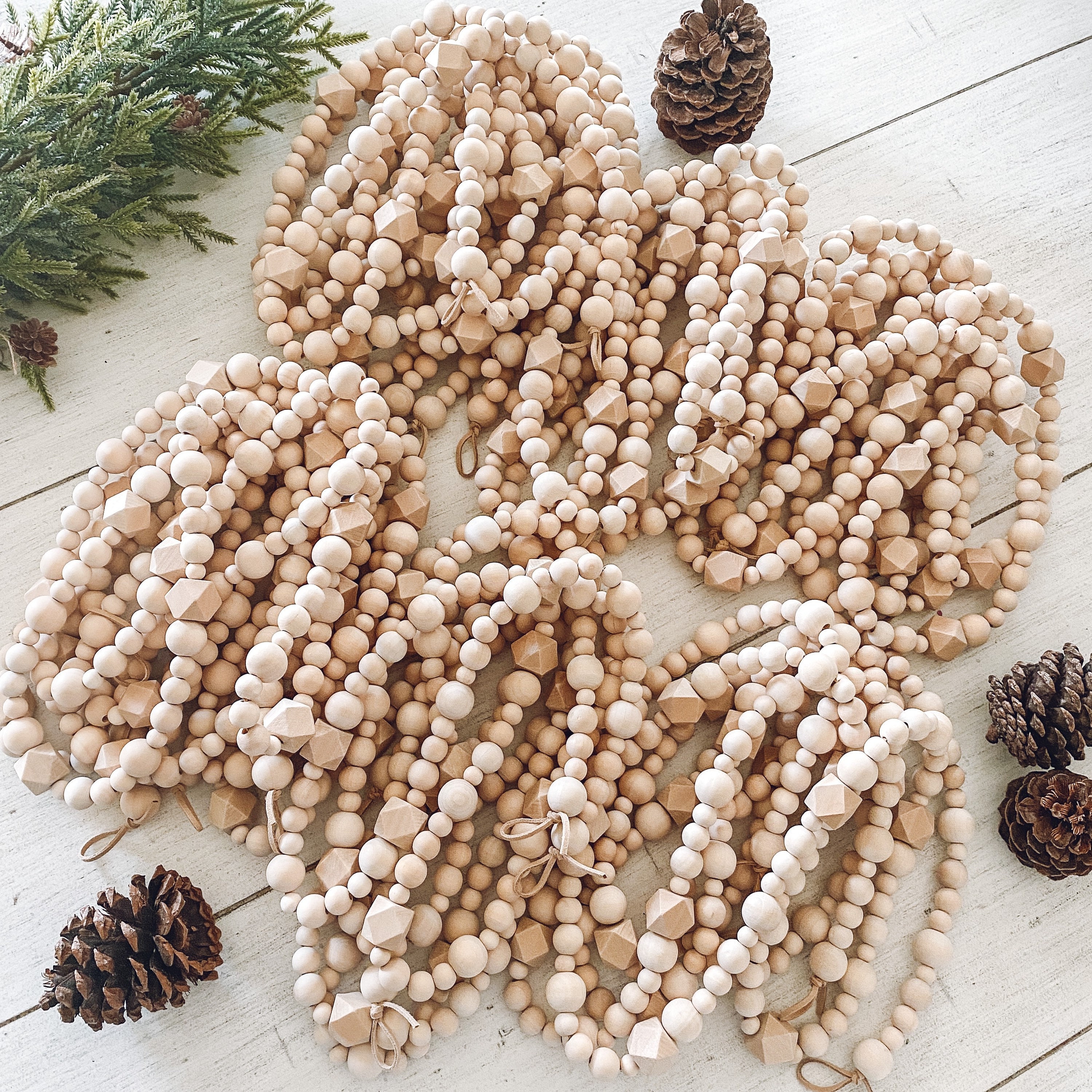 Temple & Webster 160cm Christmas Beads Garland