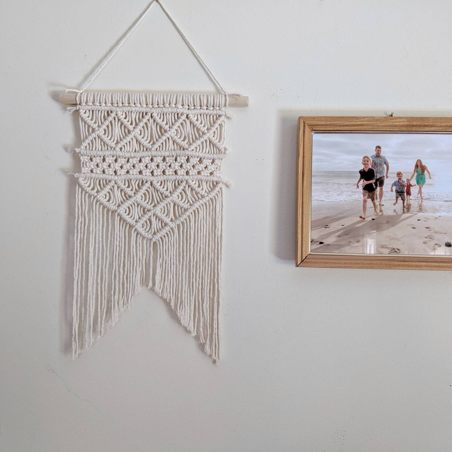 Macrame Wall Hanging, Woven Wall Hanging, Modern Macrame, Boho Macram…