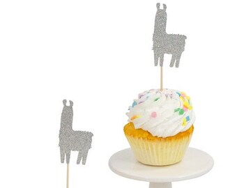 Llama Toothpick Food Toppers