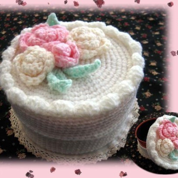 Crochet Cake Box Etsy