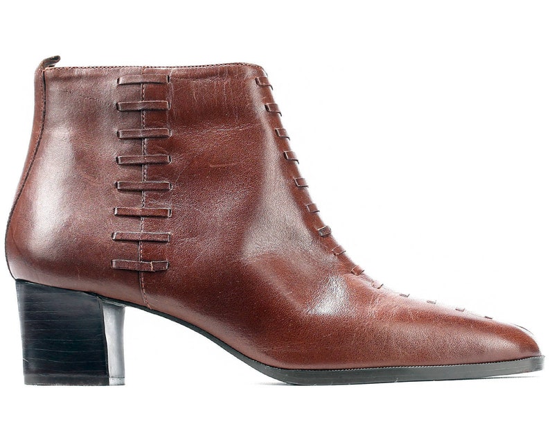 womens wide fit leather ankle boots uk