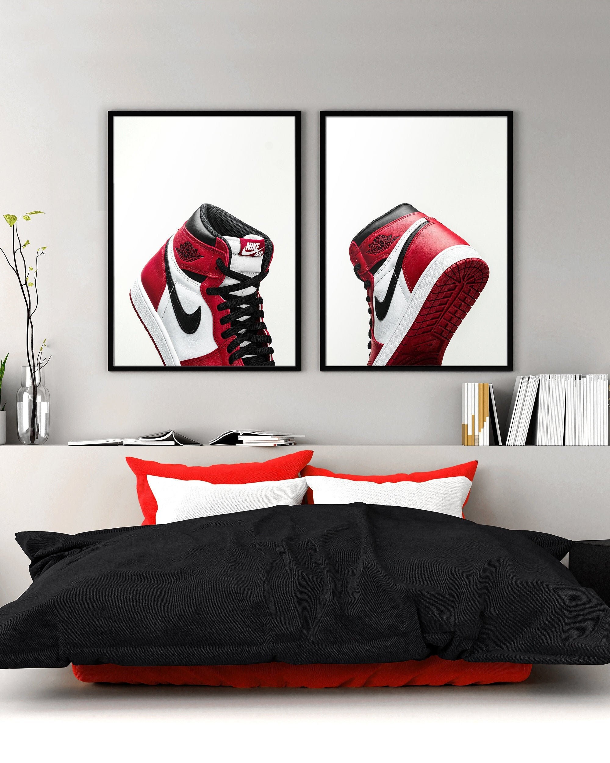 Off-White X Nike Air Jordan 1 Collection Poster — Sneakers Illustrated