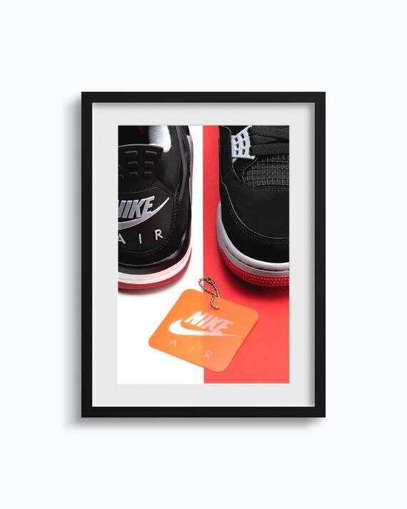 nike air jordan sneaker poster