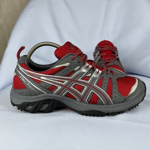 Vintage Asics Gel-Track DuoMax Women's Sneakers Shoes Sz US 6.5 UK 4.5 Gorpcore Y2K
