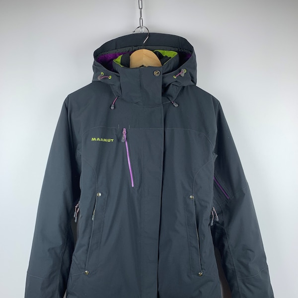 Mammut Dry Tech Premium Women's Ski Jacket Size XS Gray