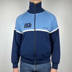 Vintage Kids Adidas Zip-up Track Jacket Logo on Chest Rare