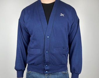 Vintage 80s Puma Sweater -size M - Etsy