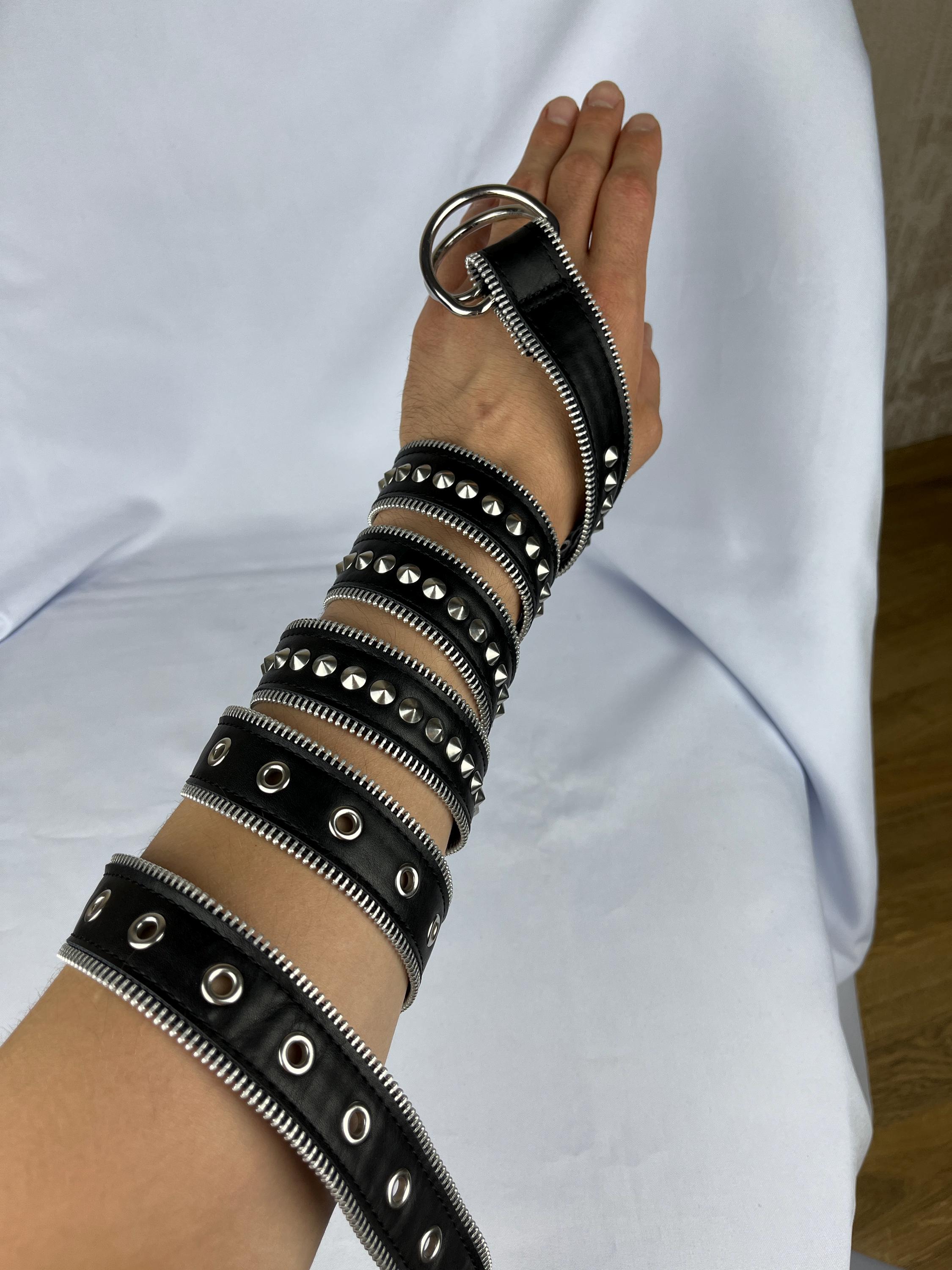 Crust Punk Belt - Etsy
