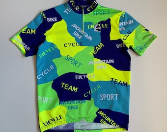 90s Etxe-ondo Vintage Cycle Cycling Mountain Bike Bicycle Mens Jersey Size 8 (XL-XXL) Retro Sport