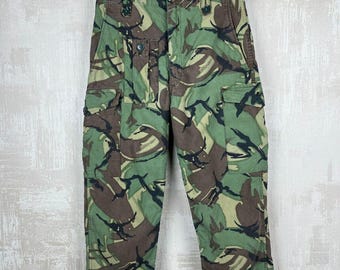 パンツ 70s Vintage British Military Field Vintage 60s-70s British Army Camouflage Combat Trouser Pants Mens