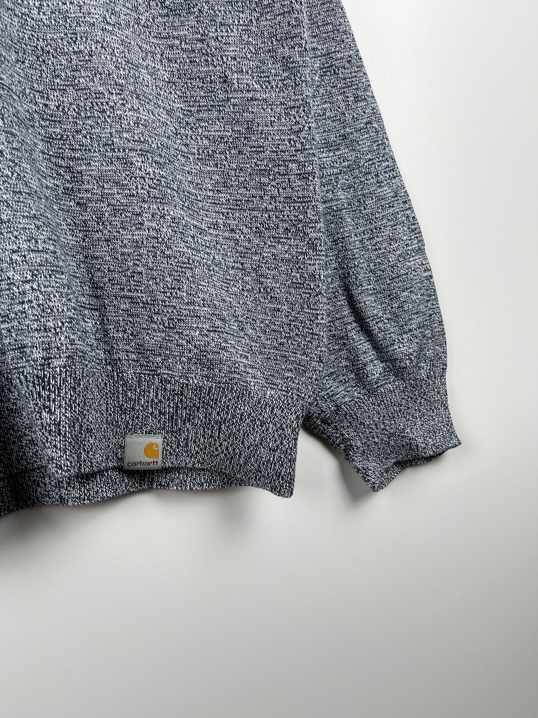 Vintage Carhartt Toss Sweater Jumper Men s Size XL Melange Pattern Etsy