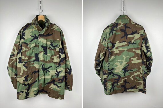 80's Vintage 1984 John Ownbey M65 US Navy Field Coat USA